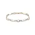 Gold Damenarmband aus kombiniertem Gold