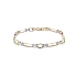Gold Damenarmband aus kombiniertem Gold