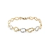 Gold-Kombi-Armband