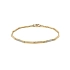 Gold Damenarmband mit Zirkonen