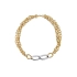 Gold Damenarmband aus kombiniertem Gold