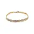 Gold Damenarmband aus kombiniertem Gold