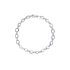 Damen Weißgold-Armband