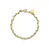 Goldenes Damenarmband mit Herz