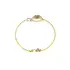 Gold Damenarmband mit Zirkonen
