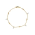 Armband mit Zirkonen aus kombiniertem Gold