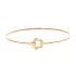 Gold-Armspange Armreif Blume