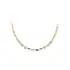 Gold Damenhalskette aus kombiniertem Gold