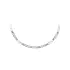 Damen Weißgold Halskette