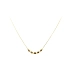 Gold Ladies Smile Halskette