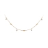 Halskette mit Zirkonias in Gold