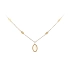 Gold Halskette mit Perle