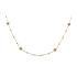 Gold Damen Halskette Perlen