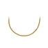 Gold Doppelkette Anker