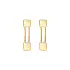 Goldfarbene Ohrringe mit Anhänger