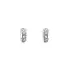 Ohrringe mit Zirkonen aus Weißgold