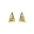 Gold Elegante Dreiecks-Ohrringe