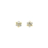 Ohrringe Blumen aus Kombinationsgold