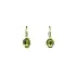 Gold-Ohrringe mit Peridot