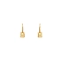 Gold-Ohrringe mit Zirkonen