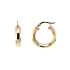 Elegante Creolen aus Gelbgold