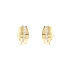 Gold-Ohrringe mit Zirkonen