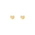 Gold-Ohrringe Herzen