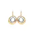 Gold-Kombi Ohrringe baumeln