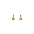 Gold-Ohrringe Blumen