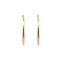 Elegante runde Ohrringe aus Gelbgold