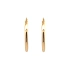 Elegante runde Ohrringe aus Gelbgold
