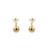 Gold Ohrringe Perlen mit Perle