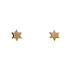Gold Peck Star-Ohrringe