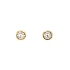 Gold-Ohrringe mit Zirkonen