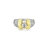 Goldring mit Zirkon
