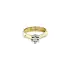 Gold Verlobungsring mit Zirkon