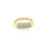 Goldring mit Zirkonen