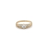 Goldring mit Zirkonen