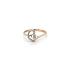 Goldring mit Zirkonen