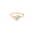Gold Verlobungsring mit Zirkon