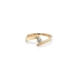 Gold Verlobungsring mit Zirkon