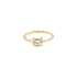 Gold Verlobungsring mit Zirkon