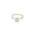 Gold Verlobungsring mit Zirkon