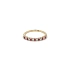 Goldring mit roten Steinen