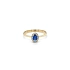 Goldener Ring mit Mordé-Stein