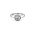 Gold Verlobungsring mit Zirkonen