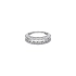Ring mit Zirkonen aus Weißgold
