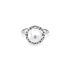 Goldring mit Perle und Zirkonen