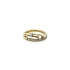 Goldring mit Zirkonen