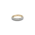 Goldring mit Zirkonen